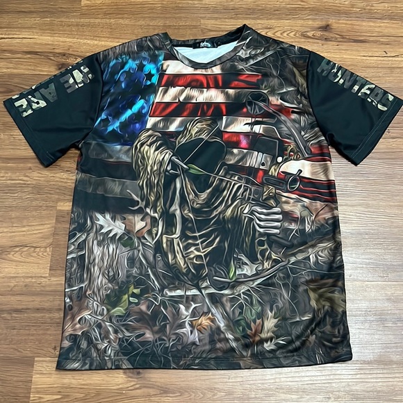 We Are Hunters Grimm Reaper Bow Hunter shirt - Picture 1 of 9